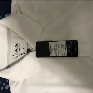White Polo Adidas.